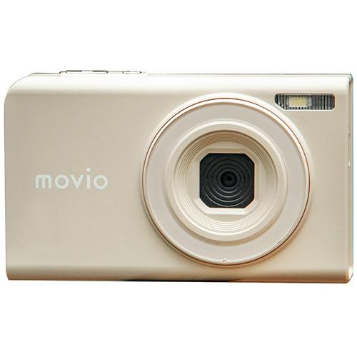 ナガオカ コンパクトデジタルカメラ movio ベージュ
