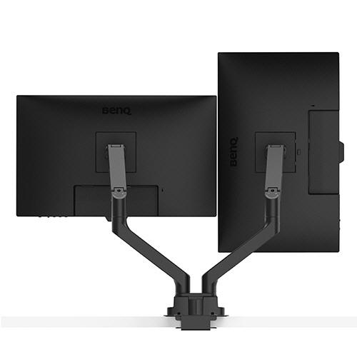 BenQ（ベンキュー） 高耐荷重デュアルモニターアーム ブラック