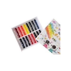 KOKUYO コクヨ 透明くれよん 16色（各色1本） KE−AC28