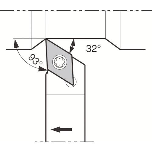 京セラ　スモールツール用ホルダ　ＳＤＪＣＲ０８０８Ｆ−０７ＦＦ　１個 直送