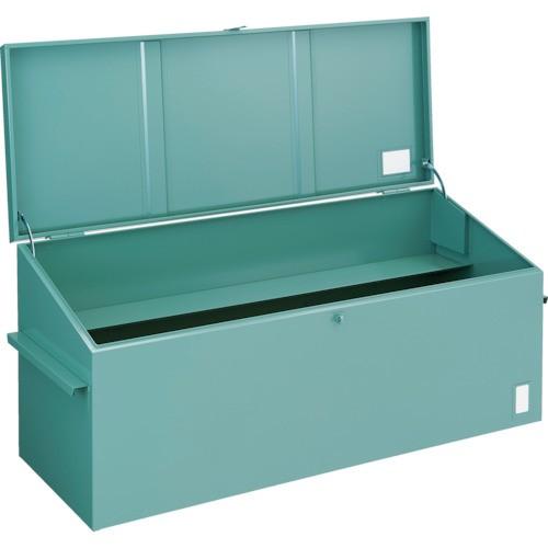 ＴＲＵＳＣＯ　大型車載用工具箱　棚１段付　９００×５２０×６５０　ＦＴ−９０００　１台（直送）