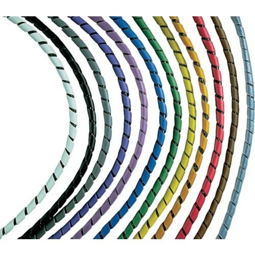 スパイラルラッピング　難燃性ポリエチレン（ＵＬ９４Ｖ−０）　黒　Ｔ２５ＦＲ−Ｃ２０Ｙ　１巻（直送）
