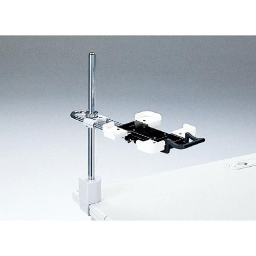 PLUS（プラス） 電話機台 新型クランプタイプ 受皿サイズ可変（ワイド