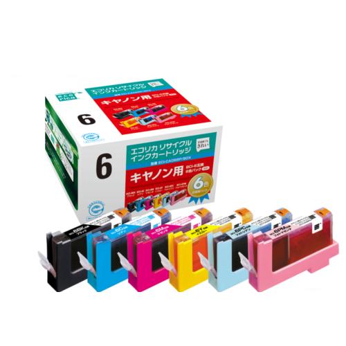エコリカ リサイクルインクカートリッジ （染料） ［キヤノン：BCI 