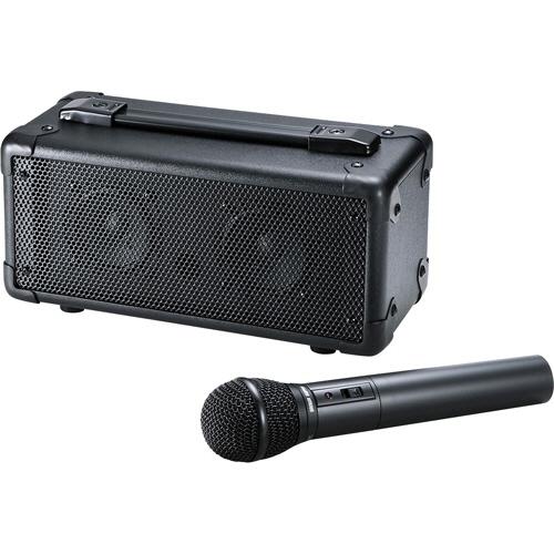 SANWA SUPPLY - 無線電話マイクロホン付き添い人拡声器金棒引き ＭＭ−ＳＰＡＭＰ４ １台（お取寄せ品)