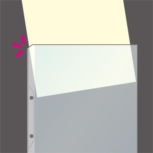 KOKUYO（コクヨ） A4リフィル（ワイドオープンポケット） 2穴 特厚