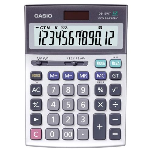 CASIO カシオ 本格実務電卓 時間計算 12桁 デスクタイプ DS CASIO カシオ 本格実務電卓 時間計算 12桁 デスクタイプ DS