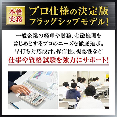 カシオ　本格実務電卓　時間計算　１２桁　デスクタイプ　ＤＳ−１２ＷＴ−Ｎ　１台｜tanomail｜04