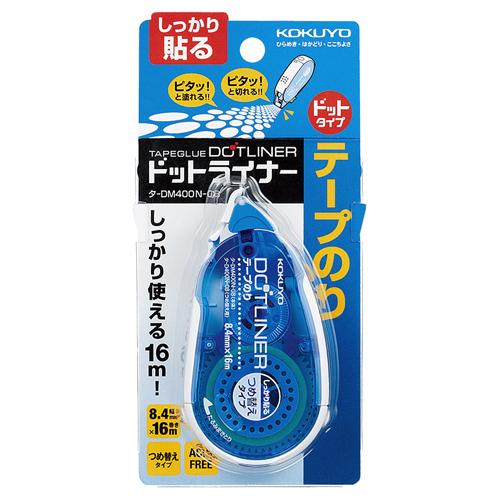 コクヨ テープのり ドットライナー しっかり貼るタイプ 本体 8.4mm×16m タ−DM400−08N 1個|tanomail|02