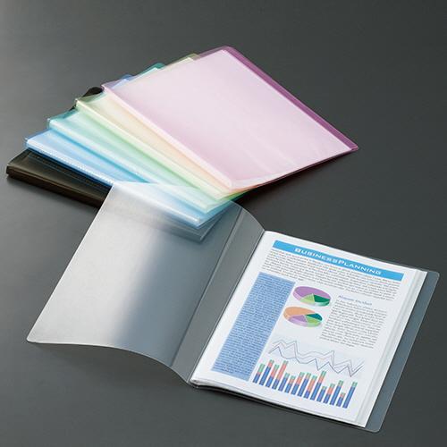 大塚商会 TANOSEE クリアファイル A4タテ 10ポケット 背幅