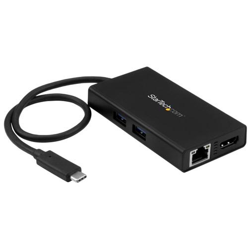 StarTech.com USB-C接続ドッキングステーション ブラック