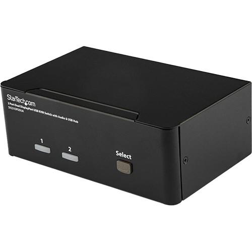 ＳｔａｒＴｅｃｈ．ｃｏｍ　２ポートデュアルＤｉｓｐｌａｙＰｏｒｔ対応　ＫＶＭスイッチ　ＳＶ２３１ＤＰＤＤＵＡ　１台（お取寄せ品)【爆買】
