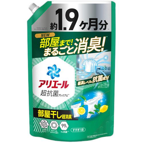 P&G アリエール ジェル 部屋干しプラス つめかえ用 ウルトラジャンボ