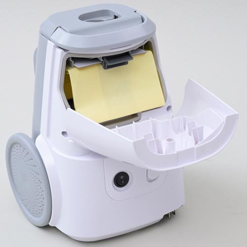 山善（YAMAZEN） 紙パック式クリーナー スリムタイプ ホワイト