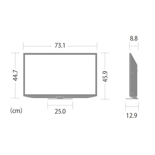 SHARP（シャープ） AQUOS GF1ライン 液晶テレビ 32V型 2T
