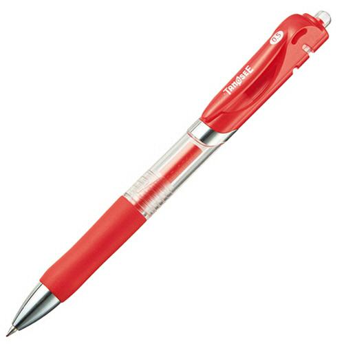TANOSEE　ノック式ゲルインクボールペン　０．５ｍｍ　赤　１本 | 大塚商会