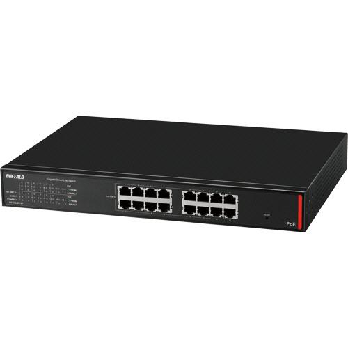 BS-GSL2016P 法人向け Giga対応 PoE Layer2 BUFFALO（バッファロー） 法人向け Giga対応 PoE Layer2
