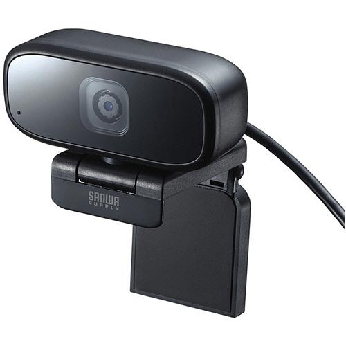 サンワサプライ ＷＥＢカメラ（５００万画素） ＣＭＳ−Ｖ５９ＢＫ １個 Webカメラ
