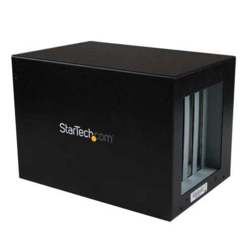 ＳｔａｒＴｅｃｈ．ｃｏｍ　４ｘ　ＰＣＩスロット増設ボックス　ブラック　ＰＥＸ２ＰＣＩ４　１台（お取寄せ品)【爆買】