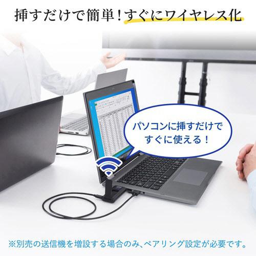 サンワサプライ　ワイヤレスHDMIエクステンダー　 VGA-EXWHD9開封のみ SANWA SUPPLY（サンワサプライ） ワイヤレスHDMIエクステンダー
