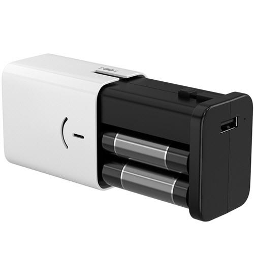 オウルテック　乾電池式モバイルバッテリー　ホワイト　ＯＷＬ−ＤＢ４Ｕ１−ＷＨ　１個 （お取寄品）｜tanomail｜03