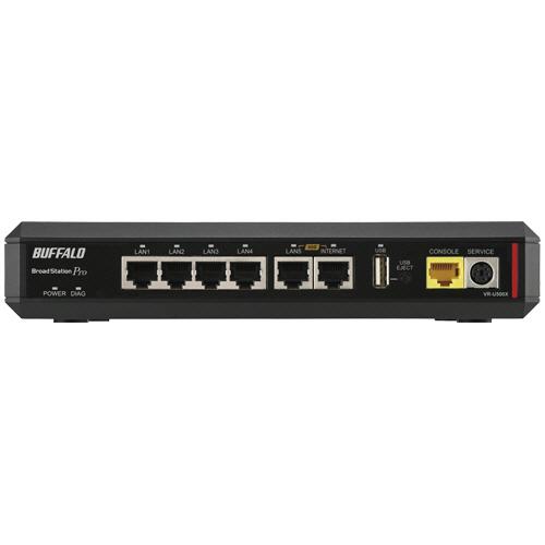 BUFFALO VR-U500X 有線VPNルーター BUFFALO（バッファロー） 法人向け 有線VPNルーター VR