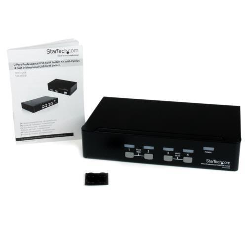StarTech.com 4ポートシングルVGAディスプレイ対応USB接続