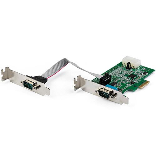新品•未使用品】StarTech PCIe RS232 シリアル4ポート増設