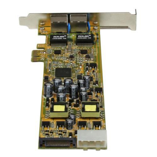 海外直送品 ＳｔａｒＴｅｃｈ　ギガビットイーサネット増設ＰＣＩ　ＥｘｐｒｅｓｓネットワークアダプタＬＡＮカード　２ポート　ＳＴ２０００ＰＥＸＰＳＥ　（お取寄せ品）