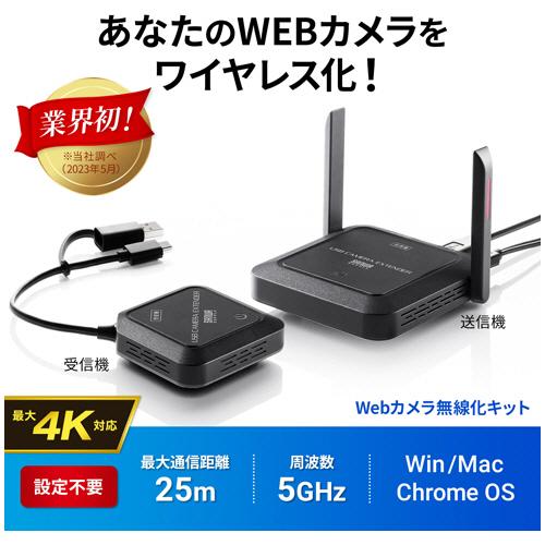 SANWA SUPPLY（サンワサプライ） WEBカメラ無線化キット CMS 