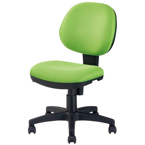 ナカバヤシ らくらくチェア 肘なし グリーン OTS291G 1脚