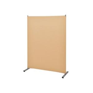簡易パーティション　クロス張り　幅１２００×奥行４２０×高さ１６００ｍｍ　ベージュ　ＰＴＳ−１６１２ＢＥ　１台（お取寄せ品)