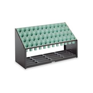 テラモト　傘立て　オブリークアーバン　Ｂ４８　４８本用　グリーン　ＵＢ−２８５−１４８−１　１台（お取寄せ品)