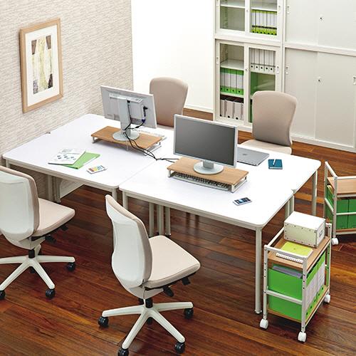 山善（YAMAZEN） フリースタイルデスク 幅1000×奥行600mm