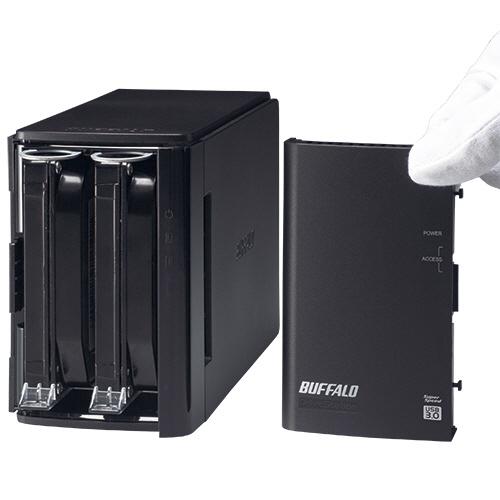 BUFFALO バッファロー ドライブステーション ミラーリング機能