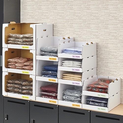 段ボール保管棚 棚ダン (S) 組立説明書　16枚 パル 段ボール保管棚 棚ダン Lサイズ TD−L6 1セット（6個