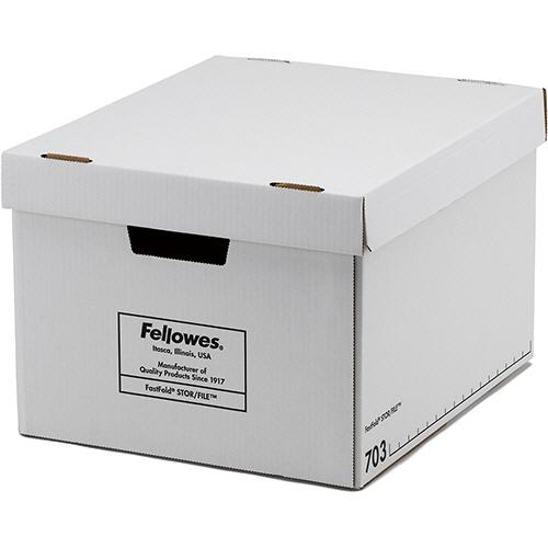 4個セット フェローズ バンカーズボックス 703S ふた式 1005901 Pherrow's（フェローズ） バンカーズボックス 703sボックス A4