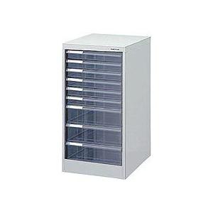 ナカバヤシ　アバンテＶ２　フロアケース　Ａ４タテ　浅６段・深３段　ニューグレー　ＡＦ−９　１台