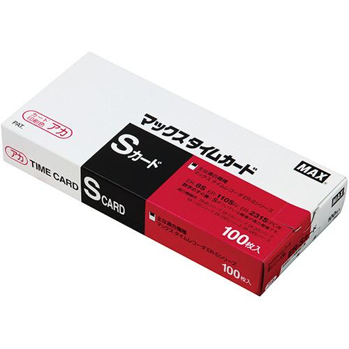 マックス マックス タイムレコーダ用カード ER−Sカード