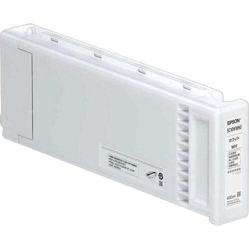 EPSON SC10WW60 ホワイトインクカートリッジ 600ml エプソン（EPSON） インクカートリッジ ホワイト 600ml