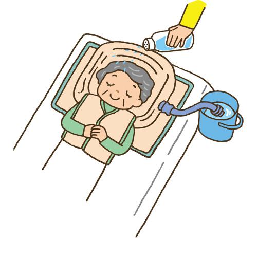 オカモト洗髪器 サッパリさん OKAMOTO オカモト サッパリさん 洗髪器 コンパクト軽量