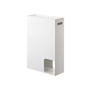 山崎実業　トイレットペーパーストッカー　プレート　ホワイト　１台（お取寄せ品)（Yahoo!・ぱーそなるたのめーる）