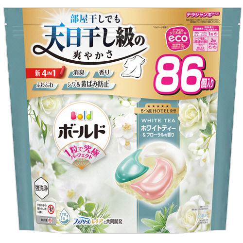 P&G ボールド ジェルボール 心弾けるホワイトティー＆フローラルの香り