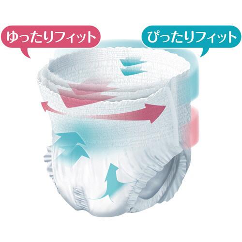 白十字 サルバ やわ楽パンツ うす型 L−LL 1パック（30枚