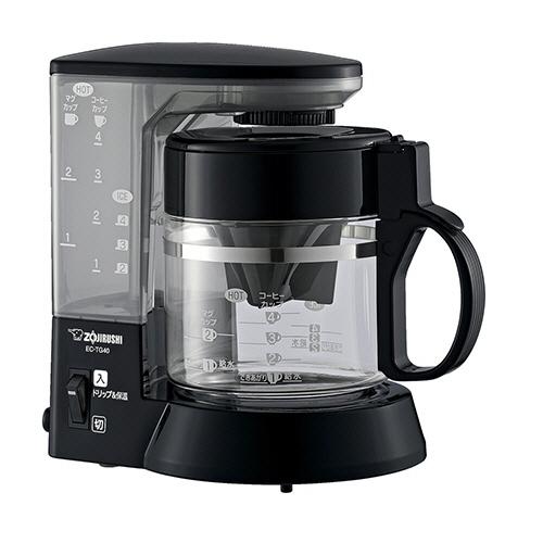 象印　コーヒーメーカー　珈琲通　ブラック　ＥＣ−ＴＧ４０−ＢＡ　１台（お取寄せ品) | 象印