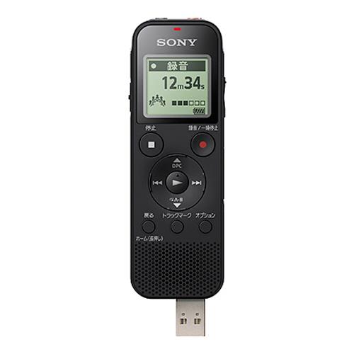 SONY ソニー ステレオICレコーダー 4GB ブラック ICD