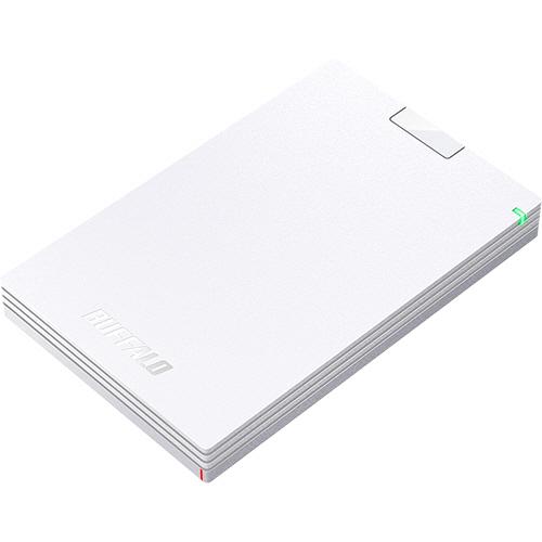 バッファロー　ＭｉｎｉＳｔａｔｉｏｎ　ＵＳＢ３．１（Ｇｅｎ１）対応　ポータブルＨＤＤ　１ＴＢ　ホワイト　ＨＤ−ＰＣＧ１．０Ｕ３−ＢＷＡ　１台