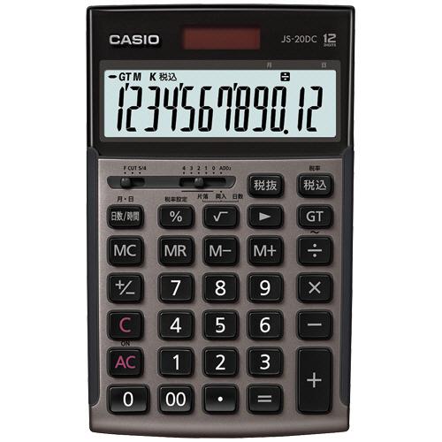 CASIO（カシオ） 本格実務電卓 日数＆時間計算 12桁 ジャストタイプ