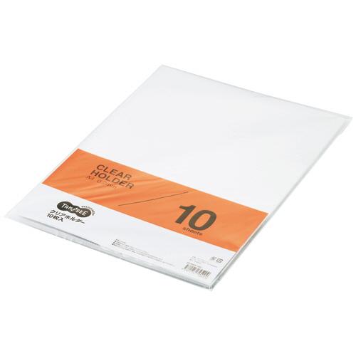 大塚商会 TANOSEE クリアホルダー A4 クリア 厚さ0．2mm