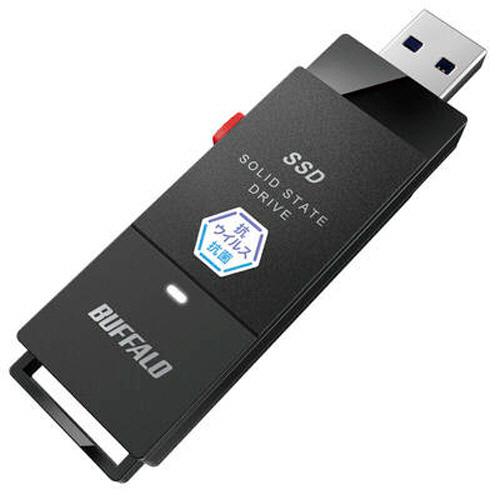 BUFFALO MiniStation ポータブルSSD 250GB BUFFALO（バッファロー） USB3．2（Gen1） TypeA 抗